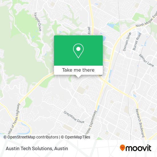 Mapa de Austin Tech Solutions