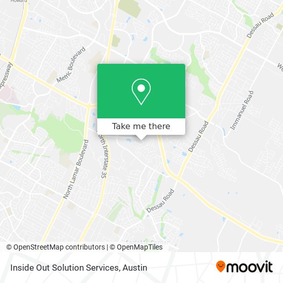 Inside Out Solution Services map