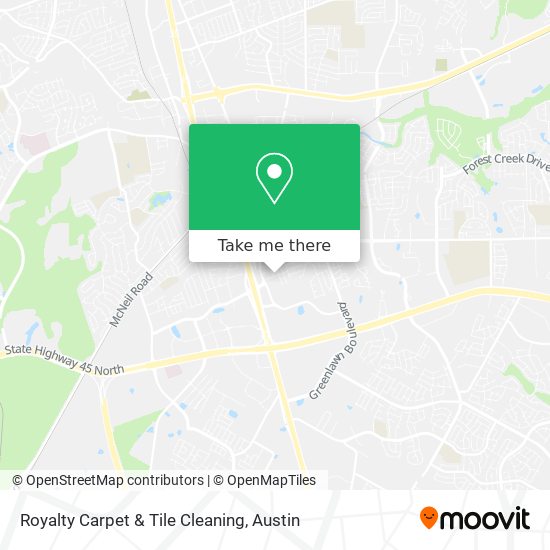 Mapa de Royalty Carpet & Tile Cleaning