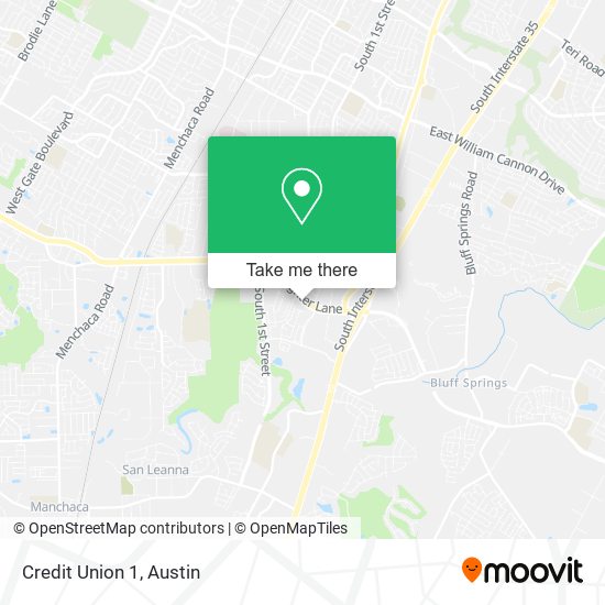 Credit Union 1 map