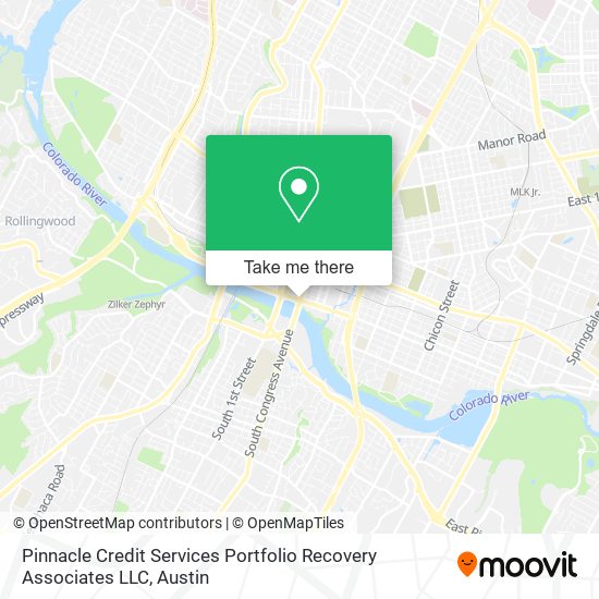 Mapa de Pinnacle Credit Services Portfolio Recovery Associates LLC