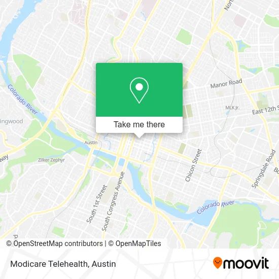 Modicare Telehealth map