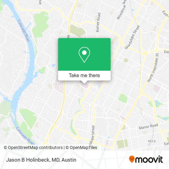 Jason B Holinbeck, MD map