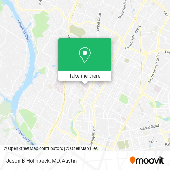Jason B Holinbeck, MD map