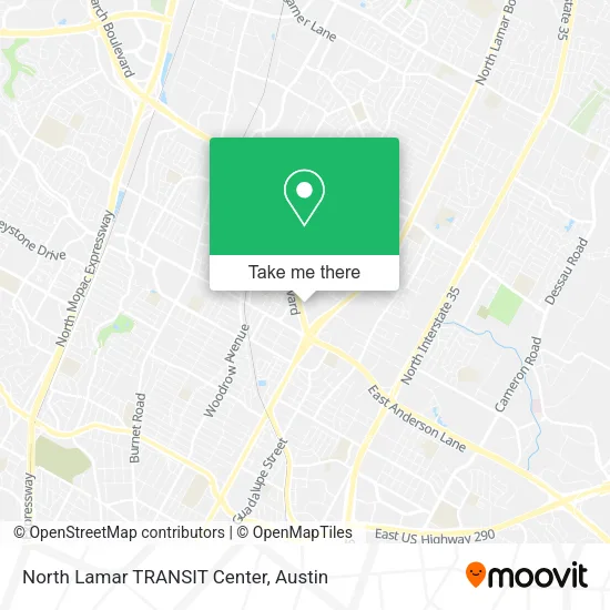 Mapa de North Lamar TRANSIT Center