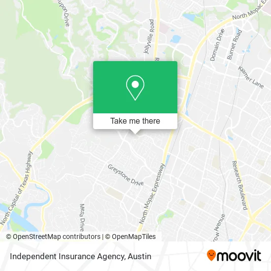 Independent Insurance Agency map