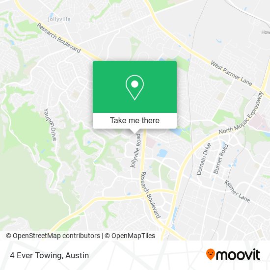 4 Ever Towing map