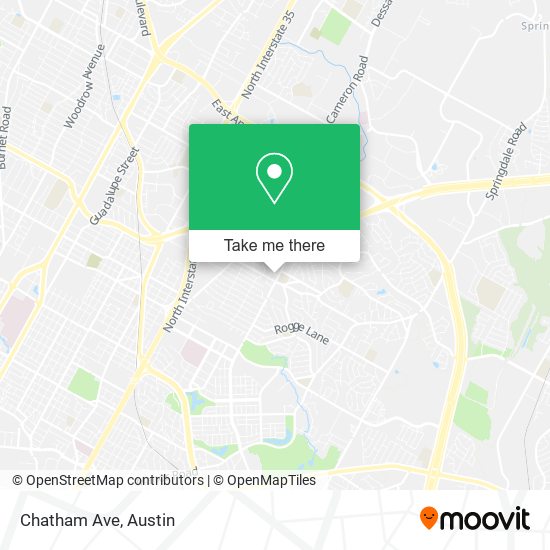 Mapa de Chatham Ave