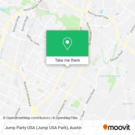 Jump Party USA (Jump USA Park) map