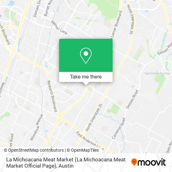 La Michoacana Meat Market (La Michoacana Meat Market Official Page) map