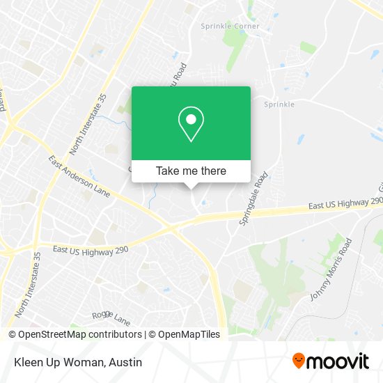 Kleen Up Woman map