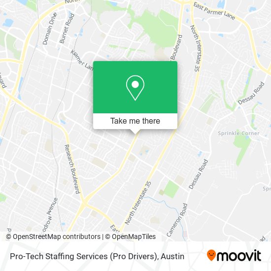 Pro-Tech Staffing Services (Pro Drivers) map