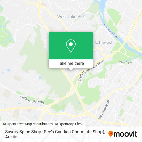 Mapa de Savory Spice Shop (See's Candies Chocolate Shop)