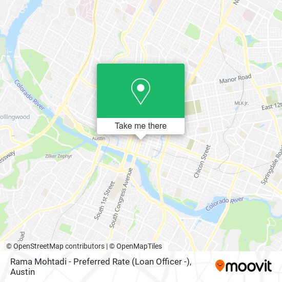 Mapa de Rama Mohtadi - Preferred Rate (Loan Officer -)