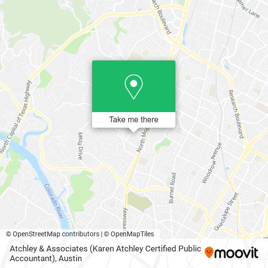 Mapa de Atchley & Associates (Karen Atchley Certified Public Accountant)