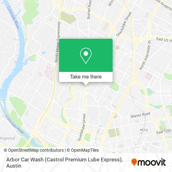 Mapa de Arbor Car Wash (Castrol Premium Lube Express)