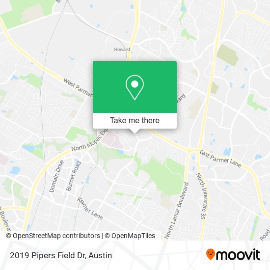 2019 Pipers Field Dr map