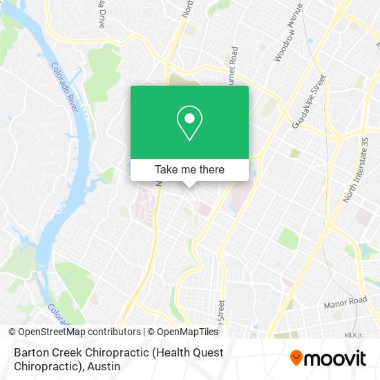 Mapa de Barton Creek Chiropractic (Health Quest Chiropractic)