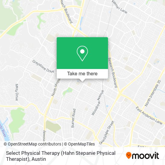 Select Physical Therapy (Hahn Stepanie Physical Therapist) map
