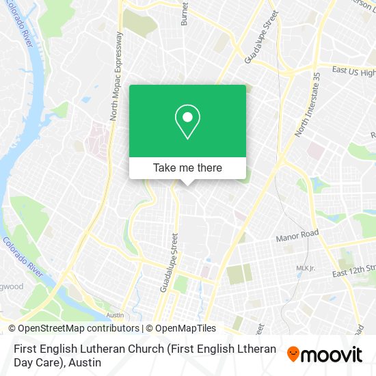 Mapa de First English Lutheran Church (First English Ltheran Day Care)