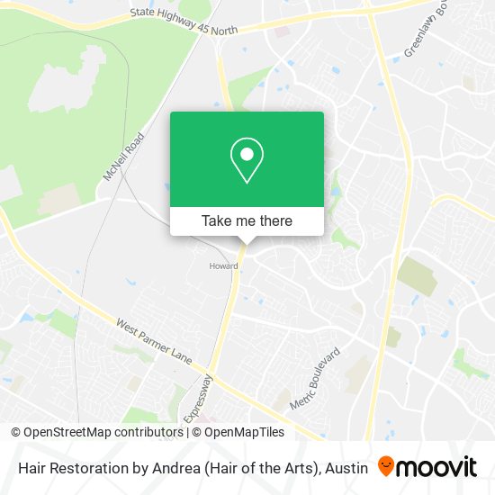 Hair Restoration by Andrea (Hair of the Arts) map