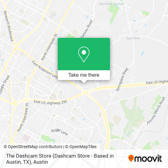 The Dashcam Store (Dashcam Store - Based in Austin, TX) map
