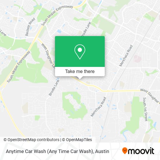 Mapa de Anytime Car Wash (Any Time Car Wash)