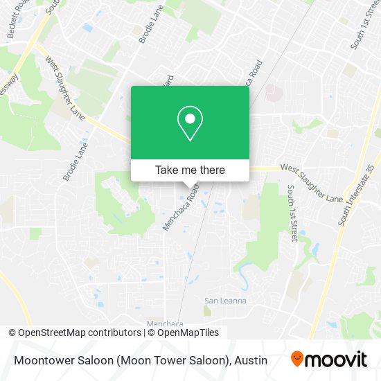Mapa de Moontower Saloon (Moon Tower Saloon)