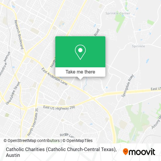 Catholic Charities (Catholic Church-Central Texas) map