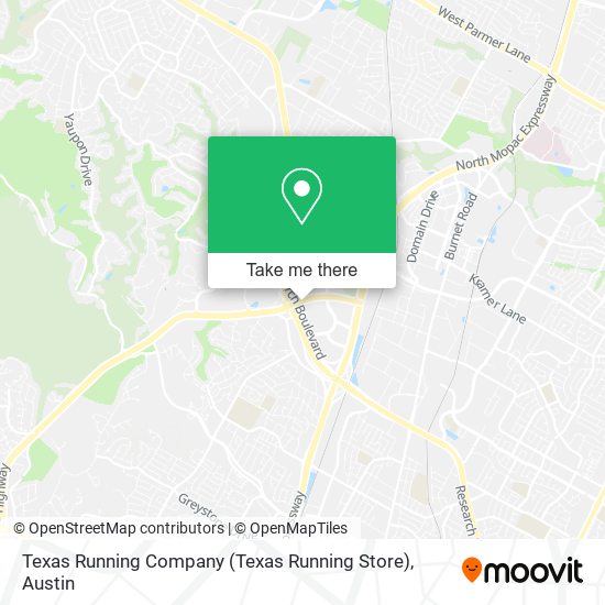 Texas Running Company (Texas Running Store) map