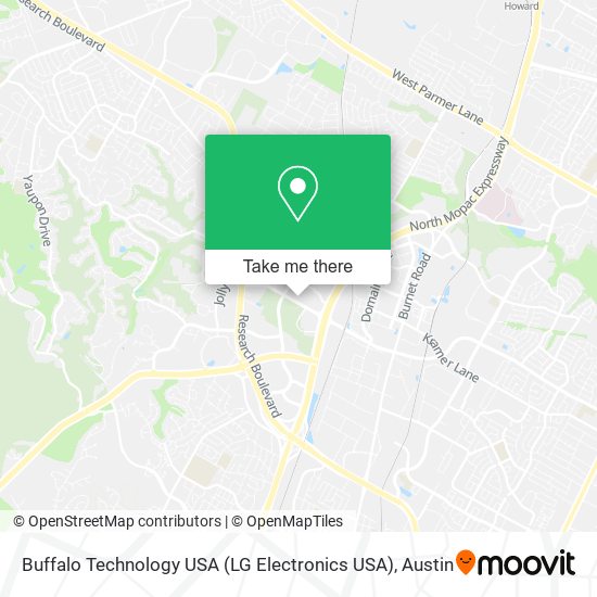 Mapa de Buffalo Technology USA (LG Electronics USA)