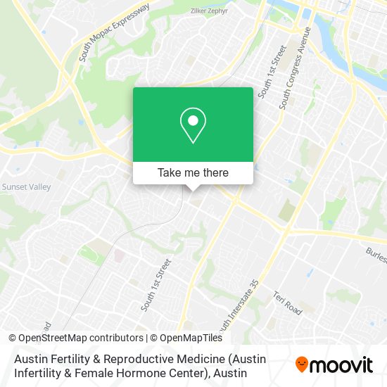 Mapa de Austin Fertility & Reproductive Medicine (Austin Infertility & Female Hormone Center)
