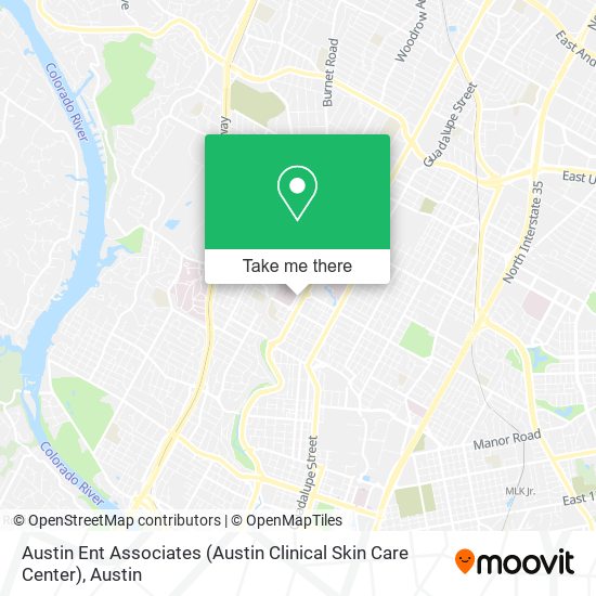 Mapa de Austin Ent Associates (Austin Clinical Skin Care Center)