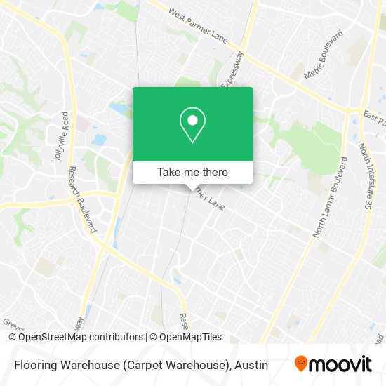 Mapa de Flooring Warehouse (Carpet Warehouse)