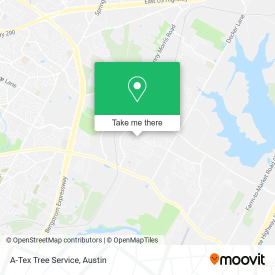 Mapa de A-Tex Tree Service