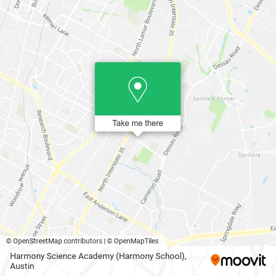 Harmony Science Academy (Harmony School) map