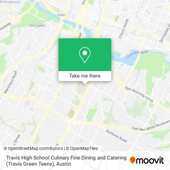 Travis High School Culinary Fine Dining and Catering (Travis Green Teens) map