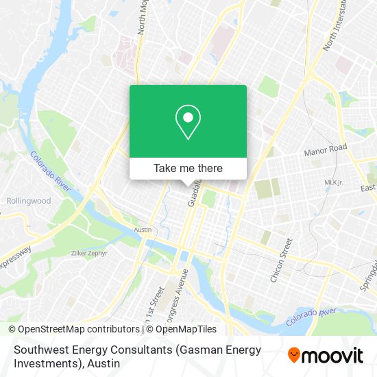 Mapa de Southwest Energy Consultants (Gasman Energy Investments)