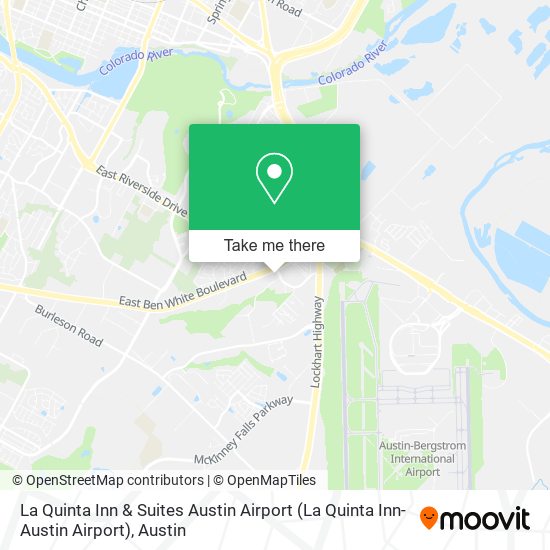 La Quinta Inn & Suites Austin Airport map