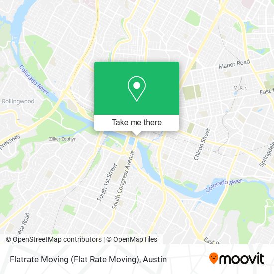 Flatrate Moving (Flat Rate Moving) map