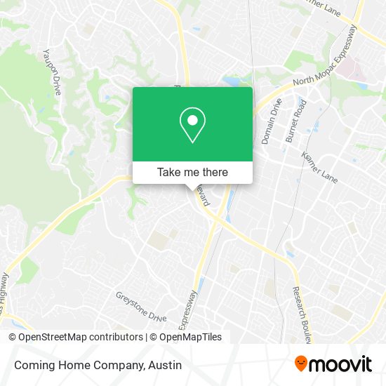 Coming Home Company map