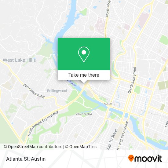 Atlanta St map