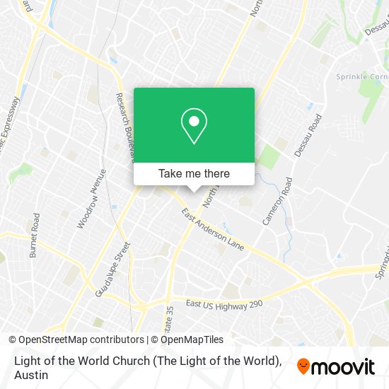 Mapa de Light of the World Church