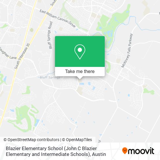 Mapa de Blazier Elementary School (John C Blazier Elementary and Intermediate Schools)