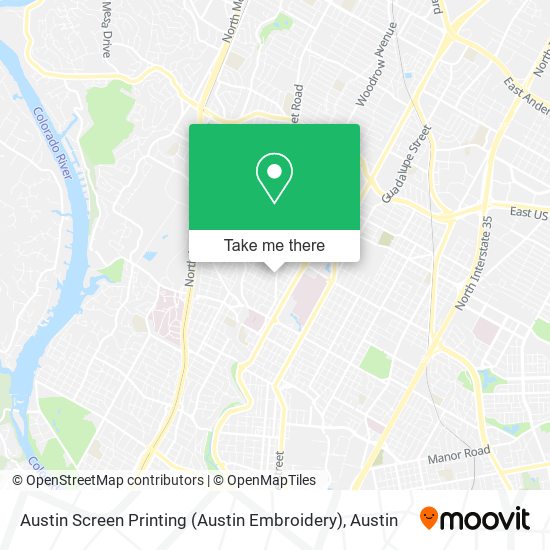 Mapa de Austin Screen Printing (Austin Embroidery)