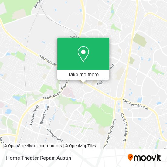 Home Theater Repair map
