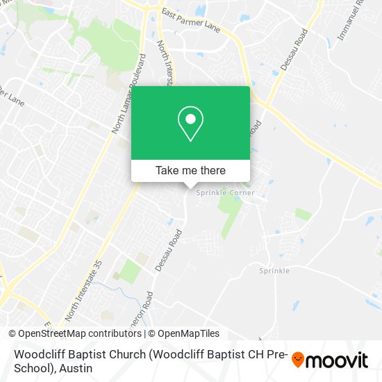 Mapa de Woodcliff Baptist Church (Woodcliff Baptist CH Pre-School)