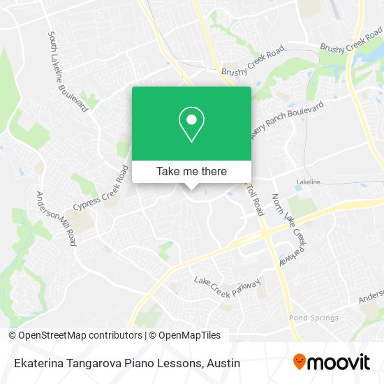 Ekaterina Tangarova Piano Lessons map