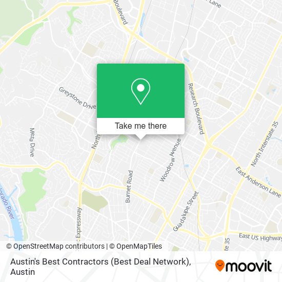 Austin's Best Contractors (Best Deal Network) map