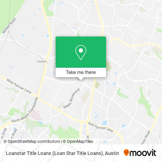 Loanstar Title Loans (Loan Star Title Loans) map
